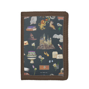 HARRY POTTER™   Icons Pattern Trifold Wallet