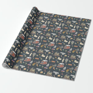 HARRY POTTER™   Icons Pattern Wrapping Paper