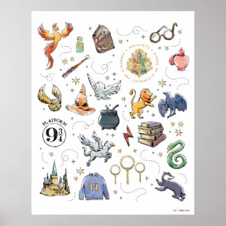 HARRY POTTER™ Icons Poster