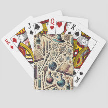 Harry Potter inspired playing cards