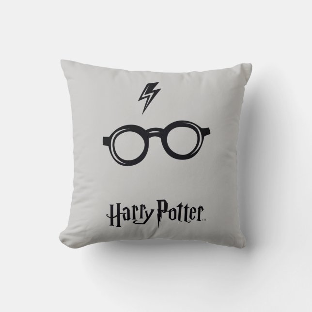 Harry Potter | Lightning Scar and Glasses Cushion (Front)