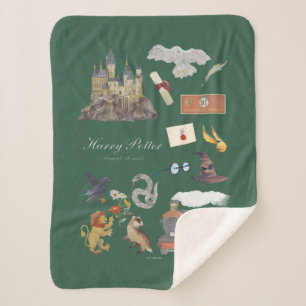 HARRY POTTER™   Magical Moments Sherpa Blanket