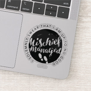 Harry Potter   Marauder's Map Charms Typography