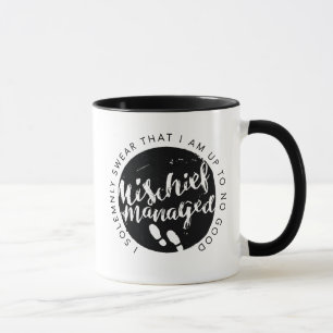 Harry Potter   Marauder's Map Charms Typography Mug
