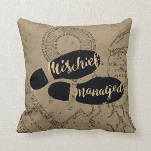 Harry Potter MISCHIEF MANAGED™ Map Footprints Cushion