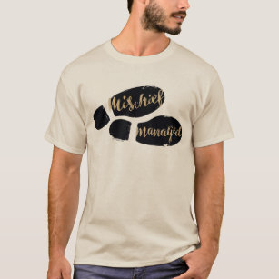 Harry Potter | MISCHIEF MANAGED™ Map Footprints T-Shirt