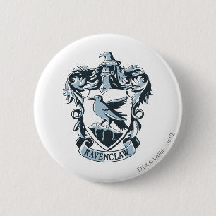 Harry Potter   Modern Ravenclaw Crest 6 Cm Round Badge