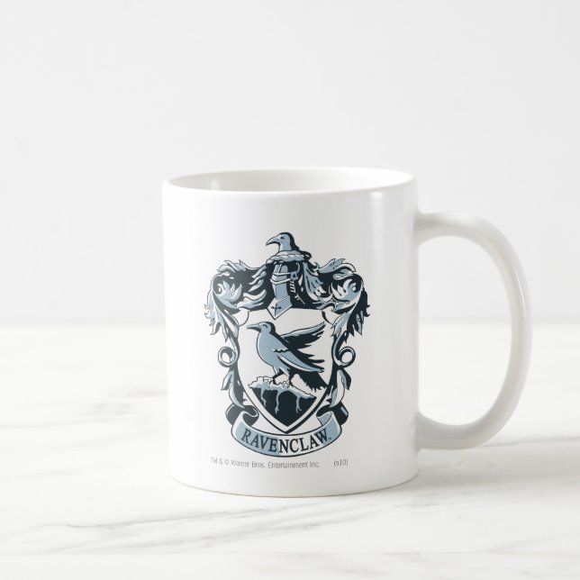 Harry Potter | Modern Ravenclaw Crest Coffee Mug (Right)