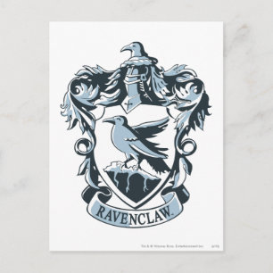 Harry Potter Modern Ravenclaw Crest Postcard
