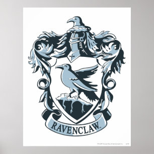 Harry Potter   Modern Ravenclaw Crest Poster