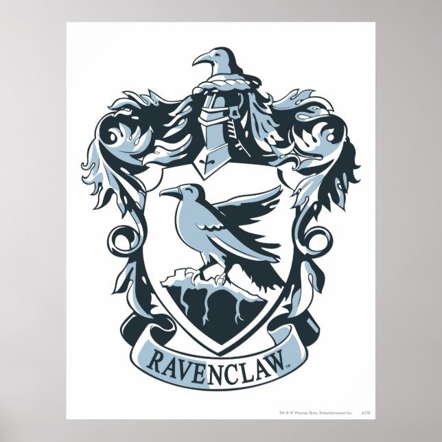 Harry Potter | Modern Ravenclaw Crest Poster (Front)