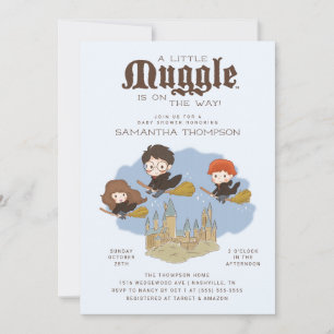 Harry Potter   Muggle Baby Shower Invitation