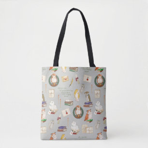 HARRY POTTER™ Owl Letter Pattern Tote Bag