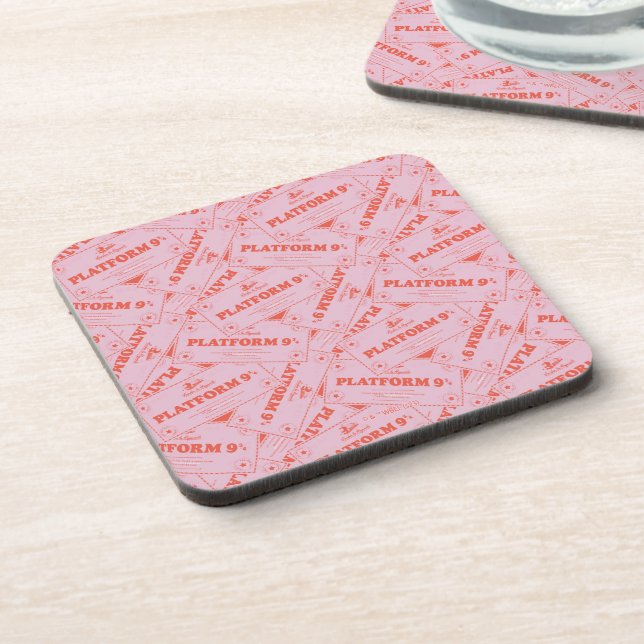 HARRY POTTER™ | Platforn 9 3/4 Train Tickets Coaster (Left Side)
