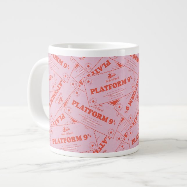 HARRY POTTER™ | Platforn 9 3/4 Train Tickets Large Coffee Mug (Front Left)