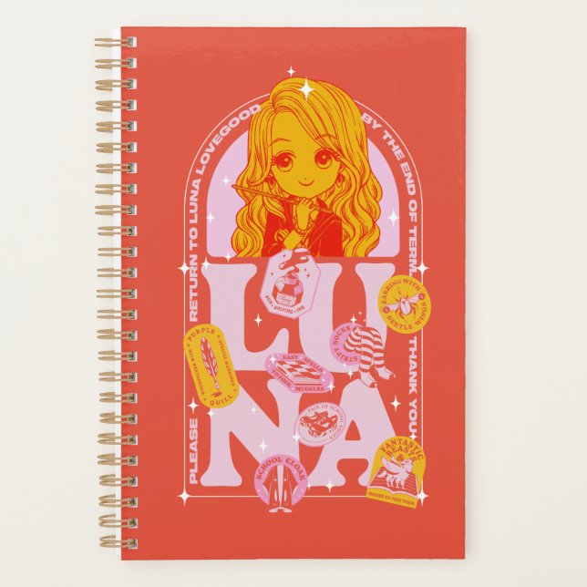 HARRY POTTER™ | Please Return to Luna Lovegood Planner (Front)