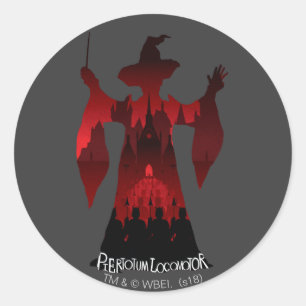 Harry Potter   Professor McGonagall's Statue Army Classic Round Sticker