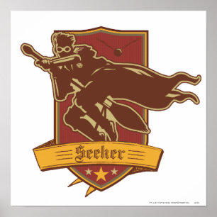 Harry Potter   QUIDDITCH™  Seeker Crest Poster