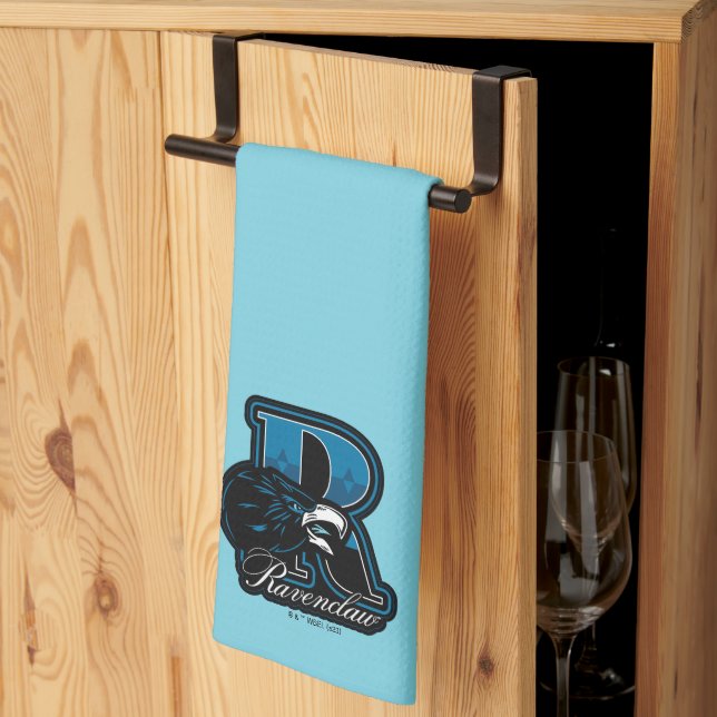 HARRY POTTER™ | RAVENCLAW™ Athletic Badge Tea Towel (Thirds Fold)