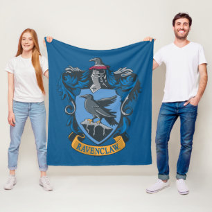 Harry Potter Ravenclaw Coat of Arms Fleece Blanket