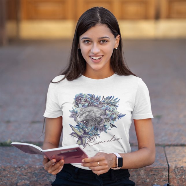HARRY POTTER™ RAVENCLAW™ Floral Graphic T-Shirt (Creator Uploaded)