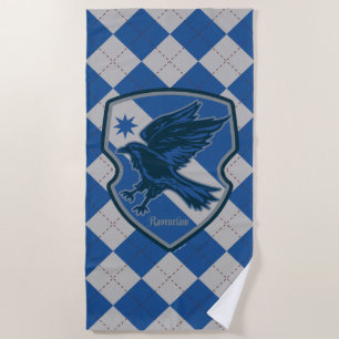 Harry Potter Ravenclaw House Pride Crest Beach Towel