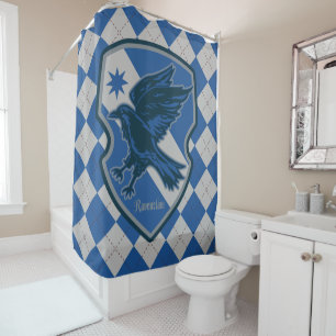 Harry Potter Ravenclaw House Pride Crest Shower Curtain