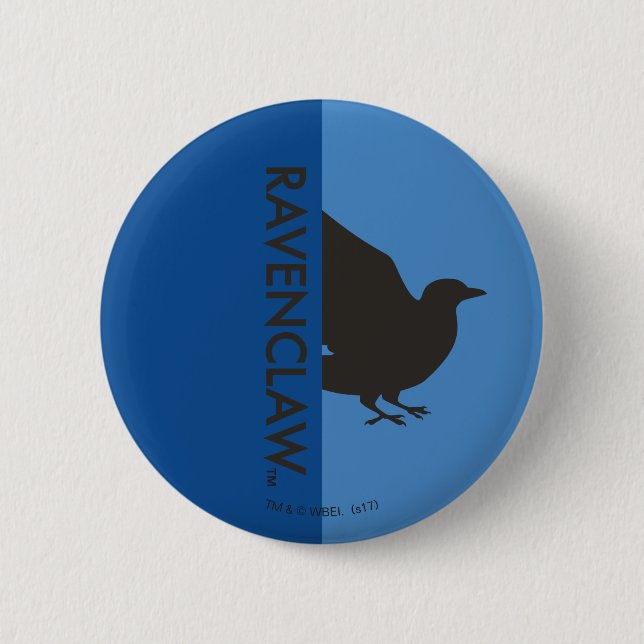 Harry Potter | Ravenclaw House Pride Graphic 6 Cm Round Badge (Front)