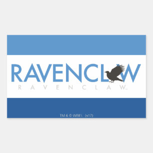 Harry Potter   Ravenclaw House Pride Logo Rectangular Sticker