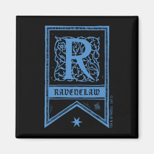 Harry Potter   Ravenclaw Monogram Banner Magnet