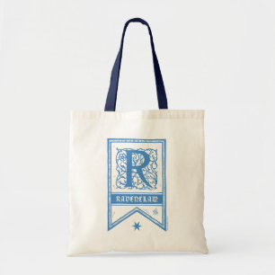 Harry Potter   Ravenclaw Monogram Banner Tote Bag