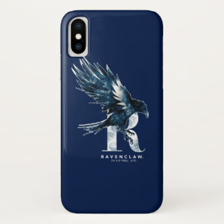 Harry Potter | RAVENCLAW™ Raven Watercolor iPhone X Case