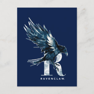 Harry Potter RAVENCLAW™ Raven Watercolor Postcard