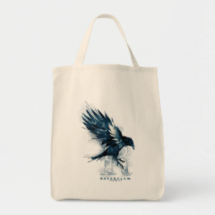 Harry Potter RAVENCLAW™ Raven Watercolor Tote Bag