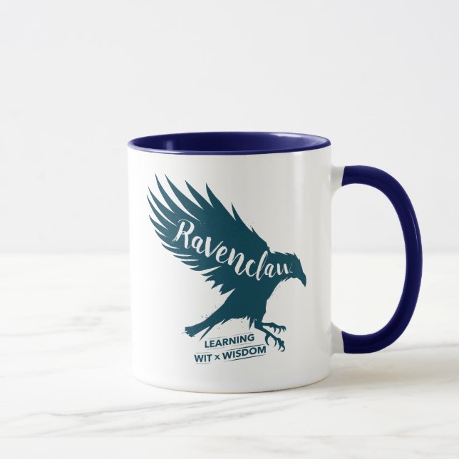 Harry Potter | RAVENCLAW™ Silhouette Typography Mug (Right)