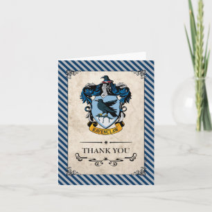 Harry Potter Ravenclaw Thank You Card