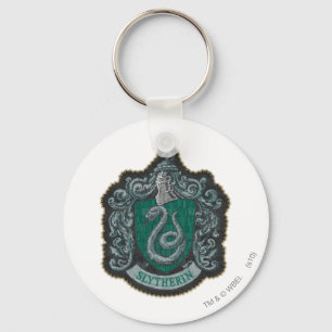 Harry Potter   Retro Mighty Slytherin Crest Key Ring