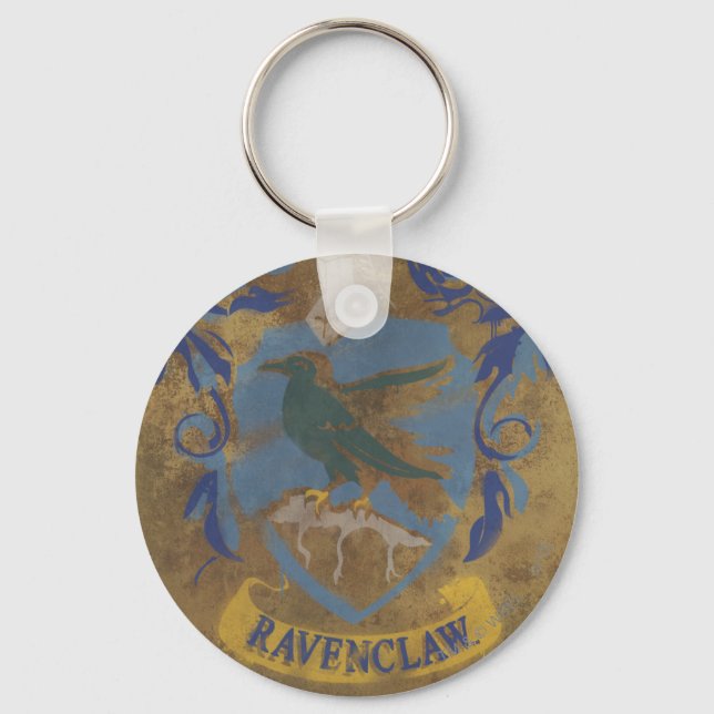 Harry Potter | Rustic Ravenclaw Painting Key Ring (Front)