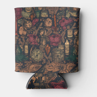 Harry potter seamless pattern can cooler