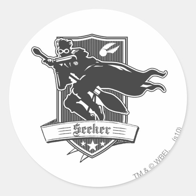 Harry Potter | Seeker Badge Classic Round Sticker (Front)