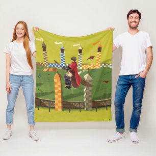 HARRY POTTER™ Seeking the Golden Snitch Fleece Blanket