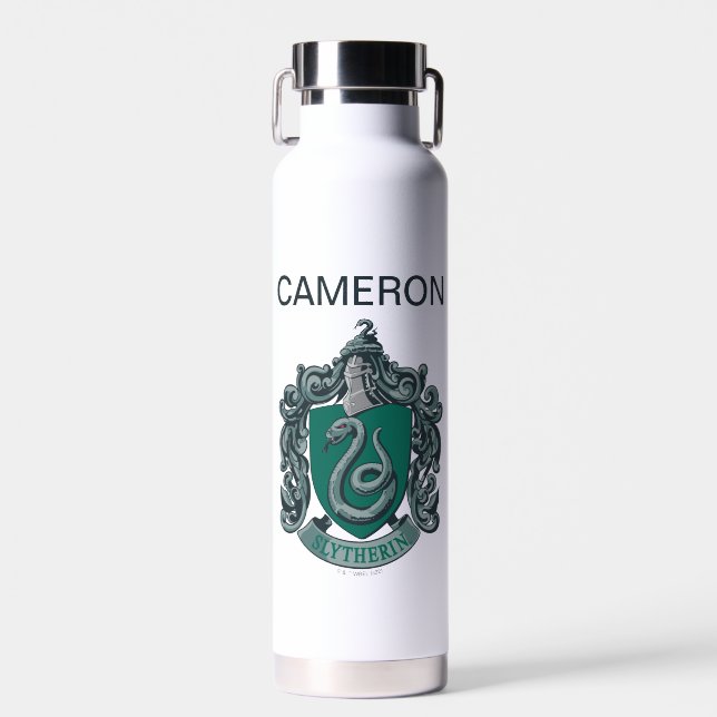 Harry Potter | Slytherin | Add Your Name Water Bottle (Front)