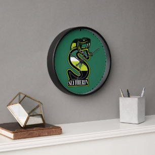HARRY POTTER™   SLYTHERIN™ Athletic Badge Clock