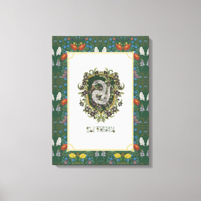 HARRY POTTER™ | SLYTHERIN™ Crest Canvas Print (Front)