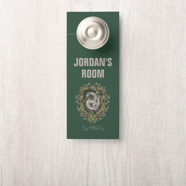 HARRY POTTER™ | SLYTHERIN™ Crest Door Hanger (On Knob)