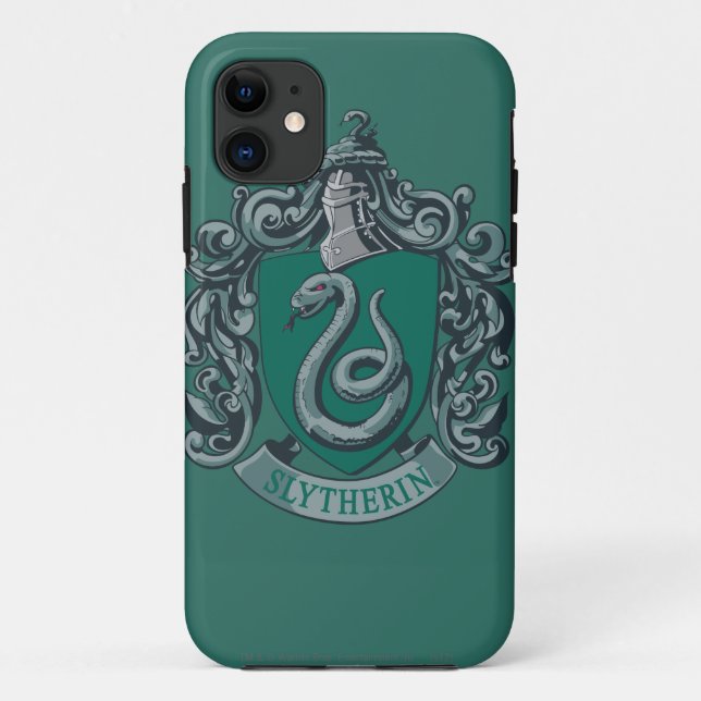 Harry Potter | Slytherin Crest Green Case-Mate iPhone Case (Back)
