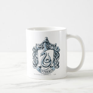 Harry Potter   Slytherin Crest - Ice Blue Coffee Mug