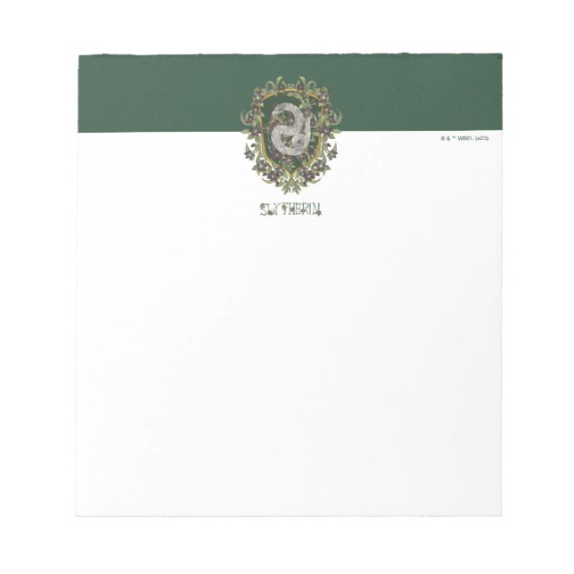 HARRY POTTER™ | SLYTHERIN™ Crest Notepad (Front)
