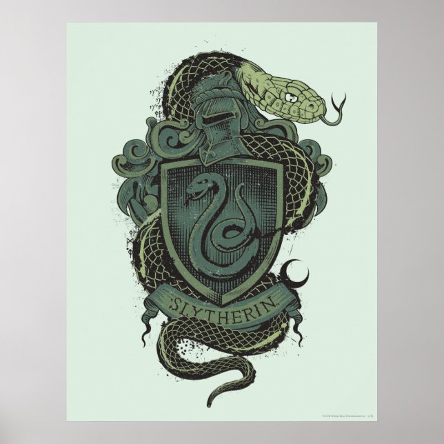 Harry Potter | Slytherin Crest Poster (Front)