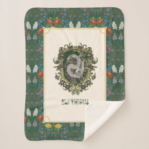 HARRY POTTER™ SLYTHERIN™ Crest Sherpa Blanket